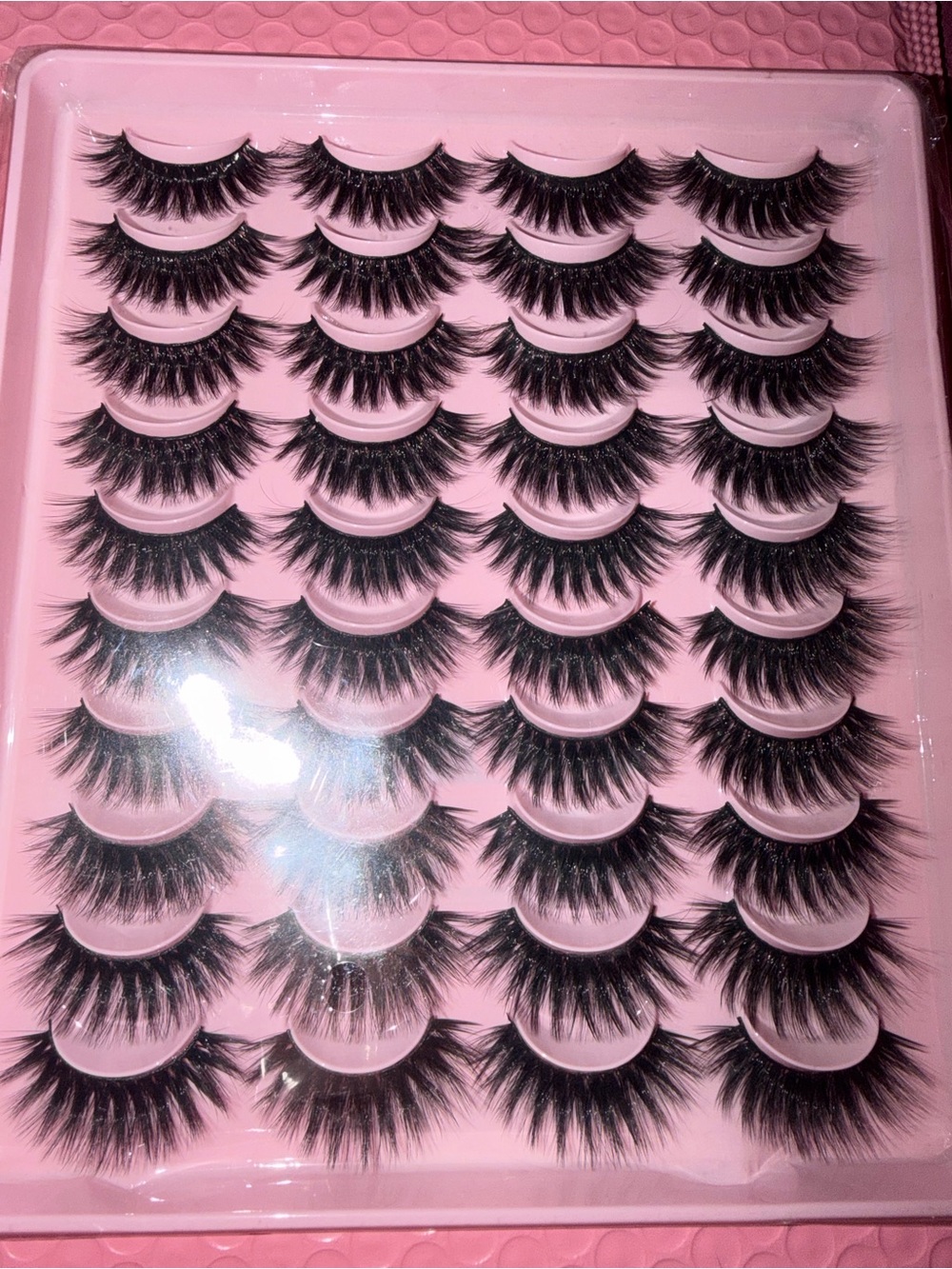 Volume Faux Mink False Eyelash Multipack - Black